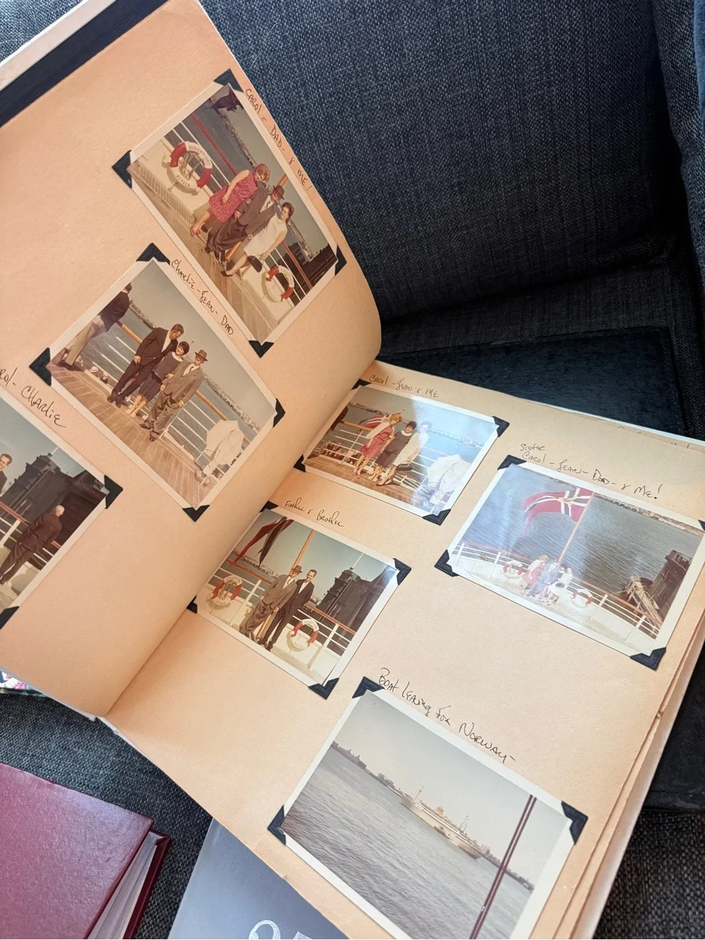 Lot of vintage photo books